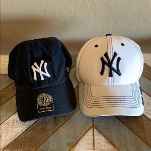 Navy NY Yankees adjustable cap